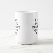 Tasse Drôle Alphabet Elemenopee (Centre)