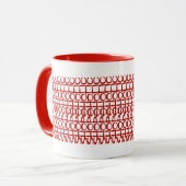 Tasse drôle avec message caché pour Shopaholic 131 (Devant gauche)