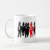 Tasse drôle avec tête de grenade (Gauche)