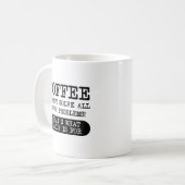 Tasse Drôle Café Contre Bacon (Devant gauche)