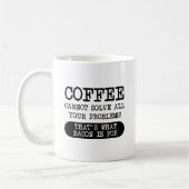 Tasse Drôle Café Contre Bacon (Gauche)