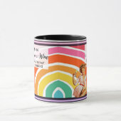 Tasse drôle Café Meilleur Cadeau d'ami "Âge/Vin" (Centre)