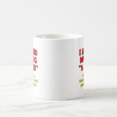 Tasse Drôle Cinq Mile Chien (Centre)