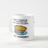 Tasse Drôle Condition Affamée (Devant gauche)