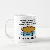 Tasse Drôle Condition Affamée (Gauche)