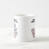 Tasse Drôle "Courir Pour Une Glace" (Centre)