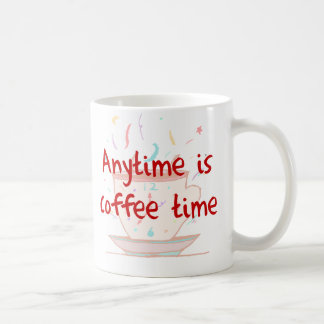 Tasse drôle d'amant de café