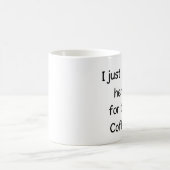 Tasse drôle d'amant de café (Centre)