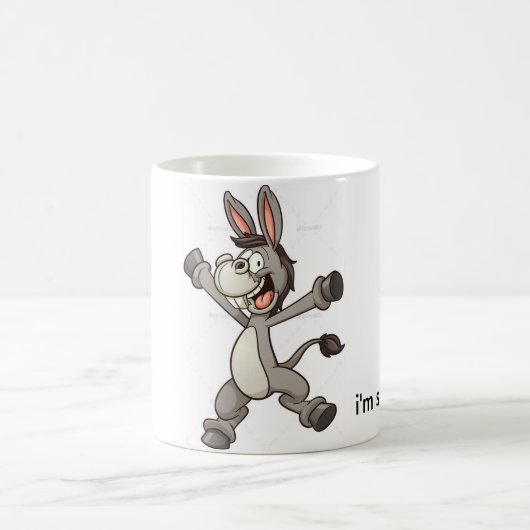 tasse drôle d'âne (Centre)