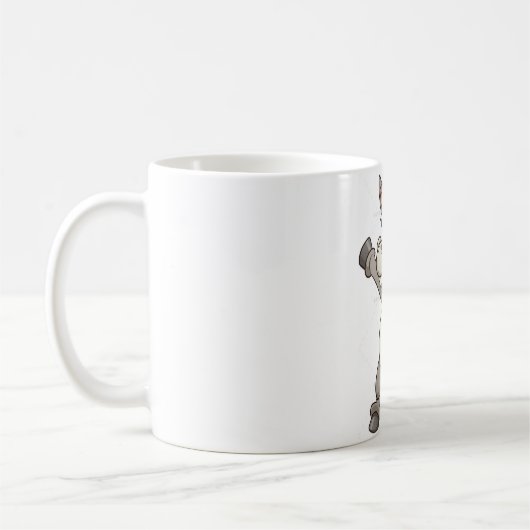 tasse drôle d'âne (Gauche)