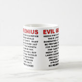Tasse Drôle d'Annonce de Méchant (Centre)