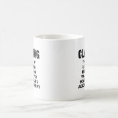 Tasse Drôle d'Applaudissement (Centre)