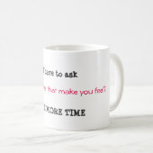 Tasse drôle d'assistant social (Devant droit)