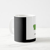 tasse drôle d'atout de décharge de Florky (Devant gauche)