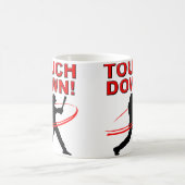 Tasse drôle de base-ball de touchdown (Centre)