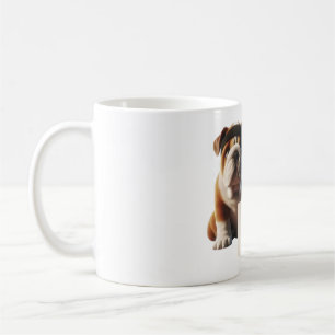 Tasse drôle de bouledogue de gym – Tasse à café po