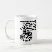 Tasse Drôle de Café le Matin (Gauche)