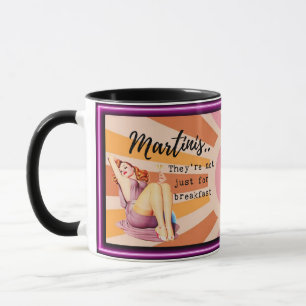Tasse drôle de café Meilleur cadeau d'ami "Martini
