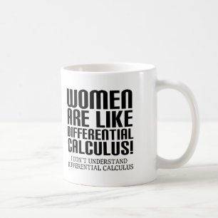 Tasse drôle de calcul différentiel féminin Mug de 