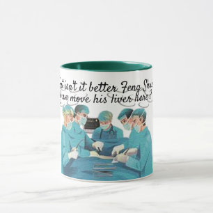 Tasse drôle de calembour médical de docteur de