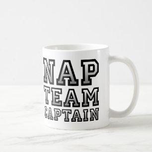 Tasse Drôle de Capitaine d'Équipe Nap Mug de Voyag