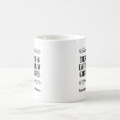 Tasse drôle de chasse aux créatures de Dieu (Centre)