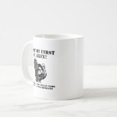 Tasse drôle de chasse ayant tiré une dinde (Devant gauche)