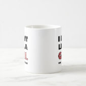 Tasse drôle de chasse comme une fille (Centre)