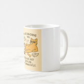 Tasse drôle de chat (Devant droit)