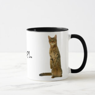 Tasse drôle de chat
