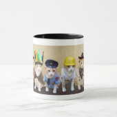 Tasse drôle de chat (Centre)