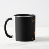 Tasse drôle de chat de Noël – Santa démêlez-moi d' (Gauche)
