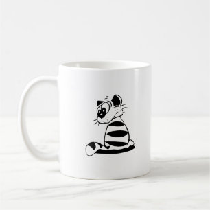 Tasse drôle de chat de Schrödinger humour scientif