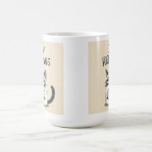 Tasse drôle de chat « Ew Hoomans » (Centre)