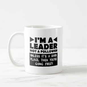 Tasse drôle de chef sauf s'il fait sombre
