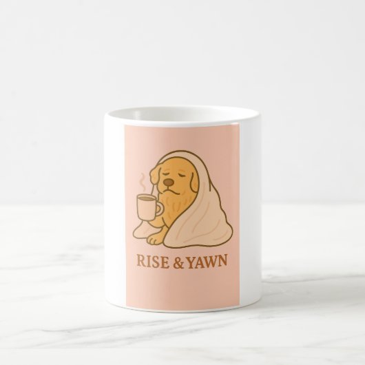 Tasse drôle de chien (Centre)