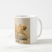 tasse drôle de chien courant (Devant droit)