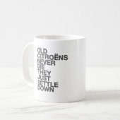 Tasse drôle de citation de Citroen (Devant gauche)