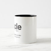 Tasse drôle de citation de définition de Funcle (Centre)
