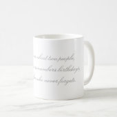 Tasse drôle de citation de mariage de mariages (Devant droit)