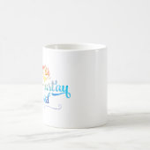 Tasse drôle de citation de Namaste (Centre)
