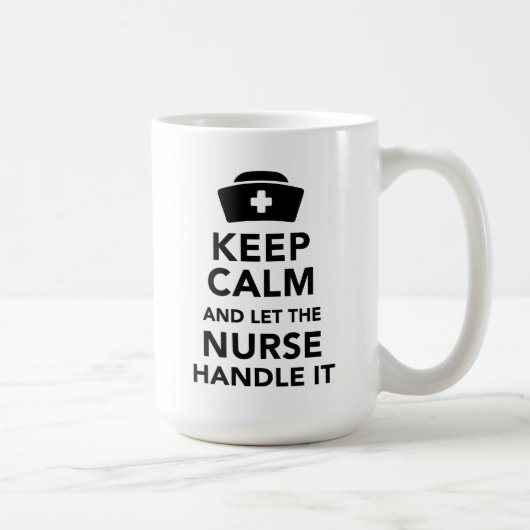 Tasse drôle de citations d'infirmière pour rester (Droite)