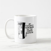Tasse Drôle de Collègue de Machine à Café (Gauche)