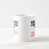 Tasse Drôle de Complot Méchant (Centre)