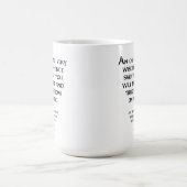 Tasse drôle de conseil sage (Centre)