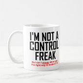 Tasse Drôle de Contrôleur Fou (Gauche)