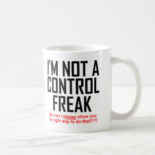 Tasse Drôle de Contrôleur Fou