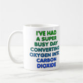 Tasse drôle de conversion d'oxygène ou mug de voya (Gauche)
