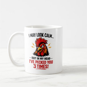 Tasse drôle de coq collègue de travail Je peux s