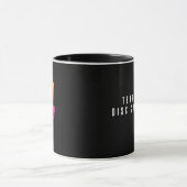 Tasse drôle de Disc Golf (Centre)